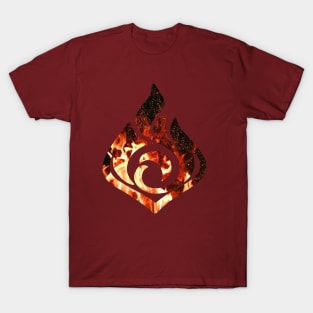 Pyro Element Genshin Impact T-Shirt